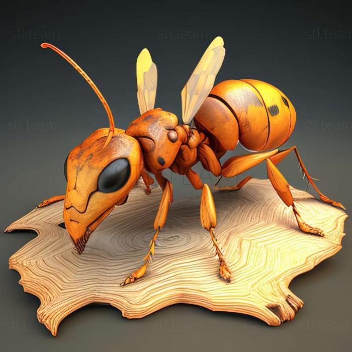 3D модель Lasius lasioides (STL)